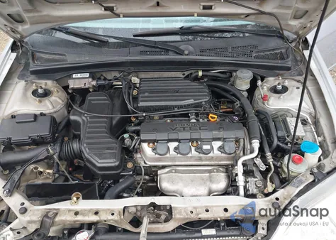 2002 Honda Civic Ex z USA, uszkodzony, nr VIN 1HGEM22952L033290